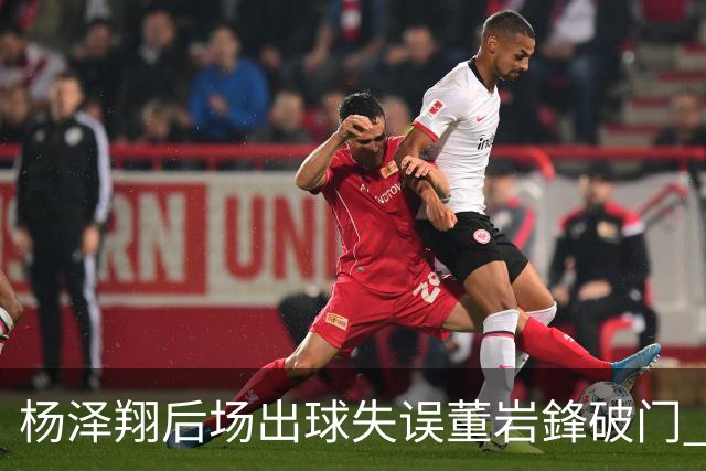 杨泽翔后场出球失误董岩鋒破门 申花0-1落后蓉城